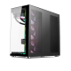 Xander Crystal ARGB Mid Tower Case Black + PSU 850W Bronze