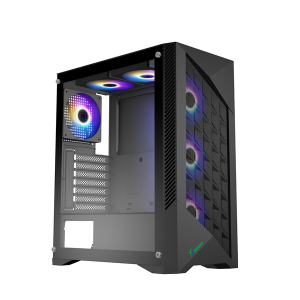 Xander Velox Plus mid tower case + 600W 80+ White 