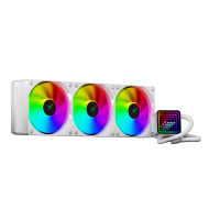 XANDER WATERWHEEL II 360 ARGB LIQUID COOLER White