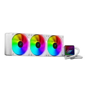 XANDER WATERWHEEL II 360 ARGB LIQUID COOLER White