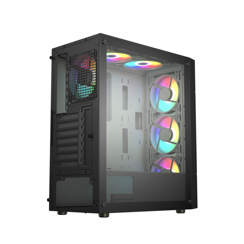 Xander Velox II TG Mesh Mid Tower Case + 700W 80+ White Xander Velox II TG Mesh Mid Tower Case + 700W 80+ White