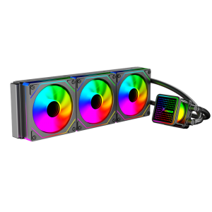 XANDER WATERWHEEL Digital 360 ARGB LIQUID COOLER Black