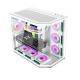 Xander Crystal ARGB Mid Tower Case White + PSU 850W Bronze
