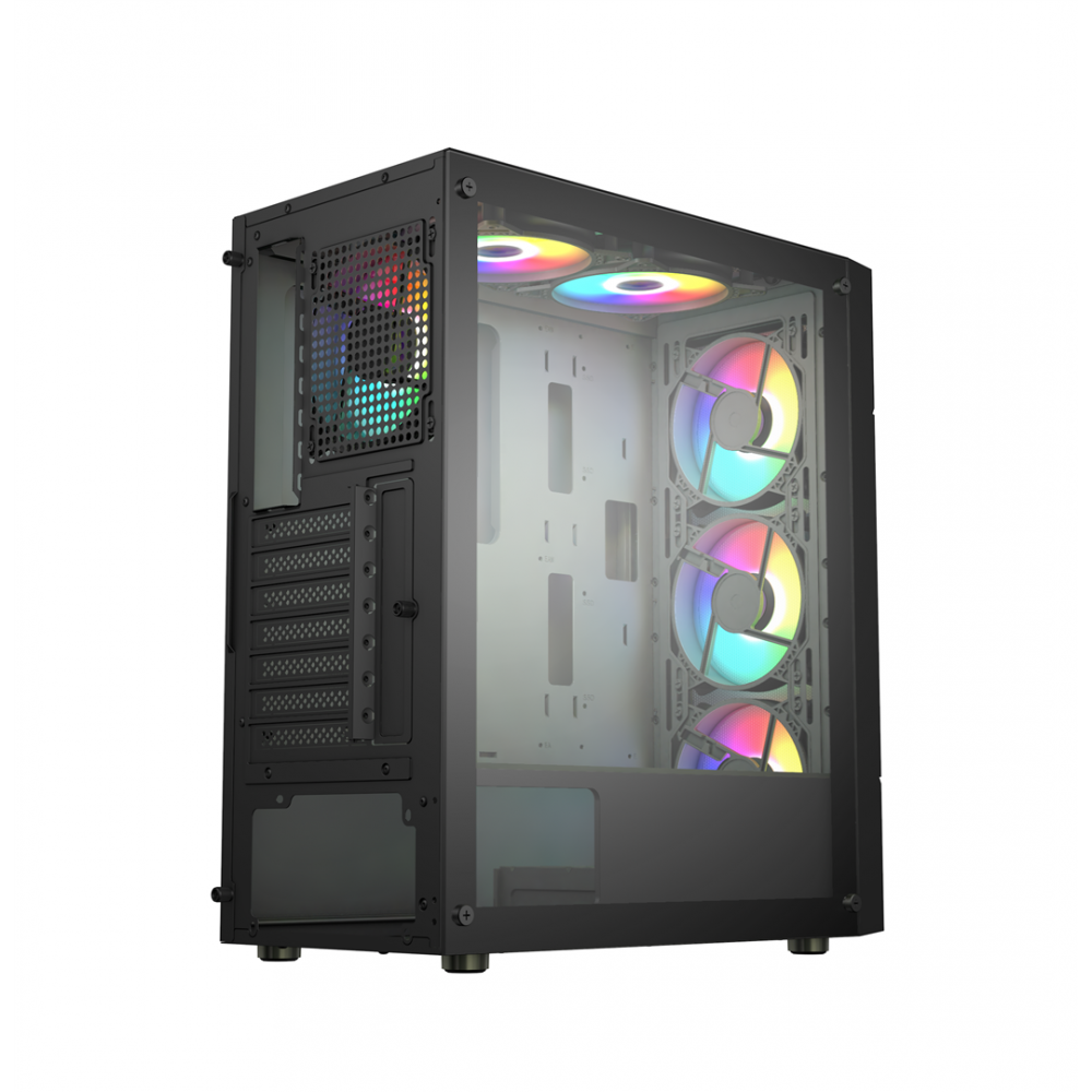 Xander HULK Mid Tower Case + PSU 700W 80+ White