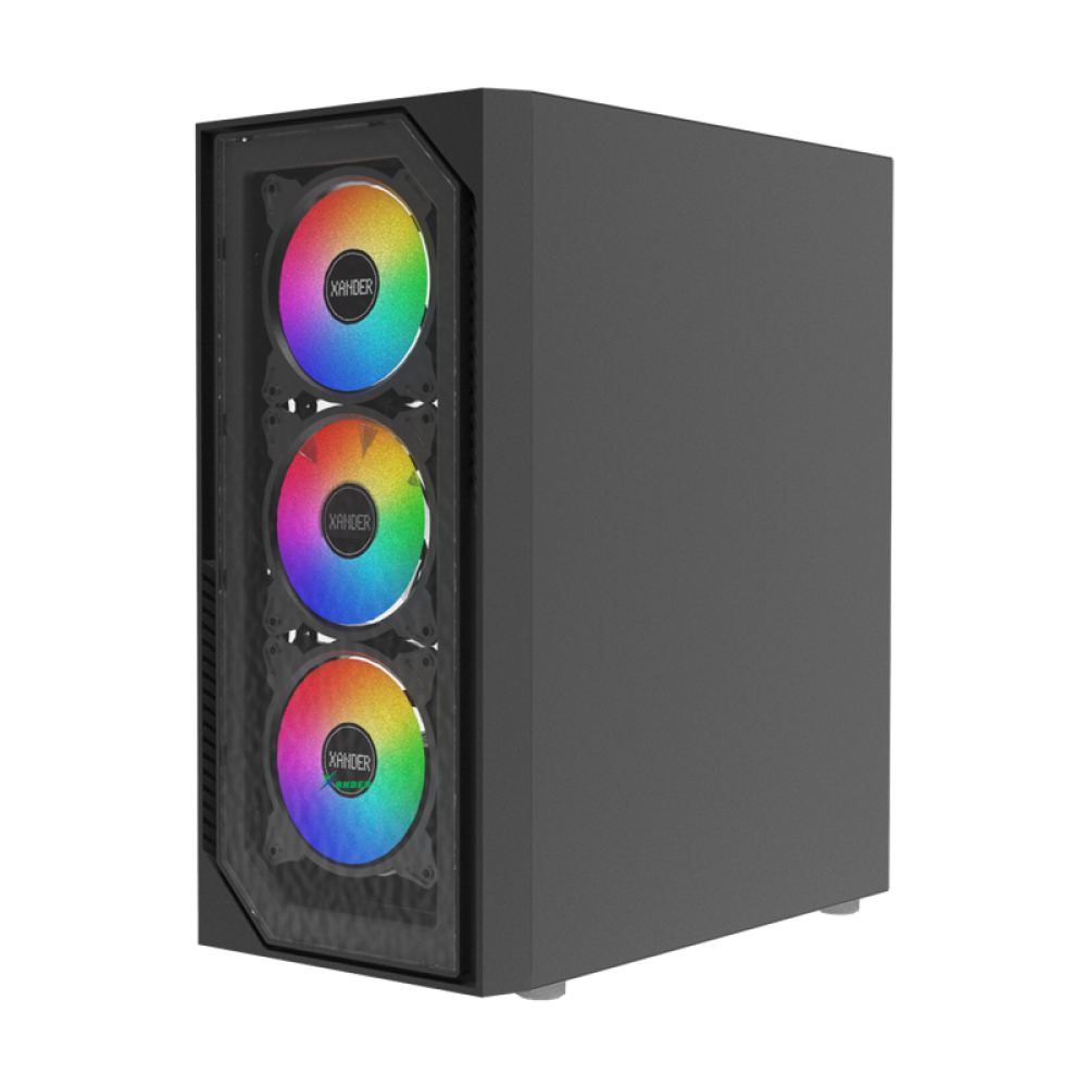 Xander Velox II TG Mesh Mid Tower Case + 700W 80+ White Xander Velox II TG Mesh Mid Tower Case + 700W 80+ White