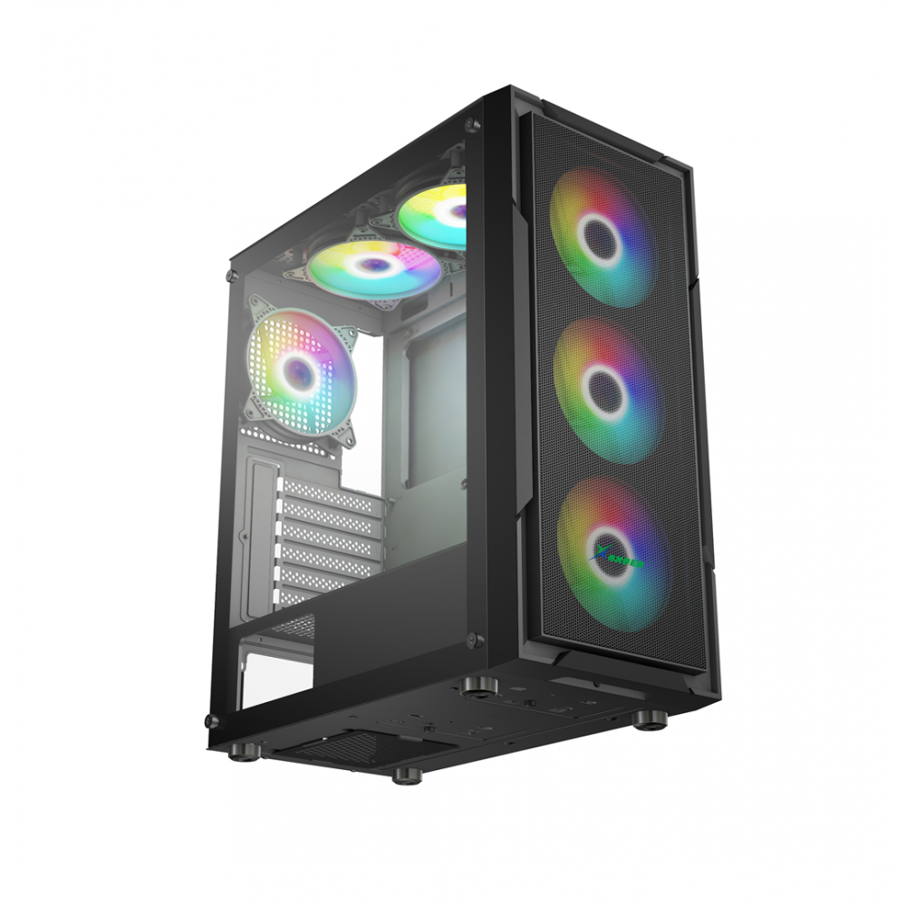 Xander HULK Mid Tower Case + PSU 700W 80+ White