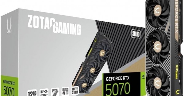 ZOTAC GeForce RTX 5070 12GB 中古 Zotac Gaming GeForce RTX 5070