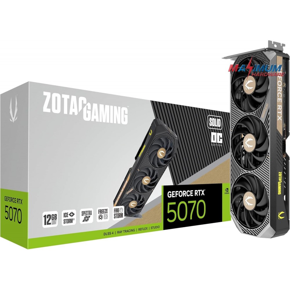 ZOTAC RTX 5070 SOLID 12GB GDDR7
