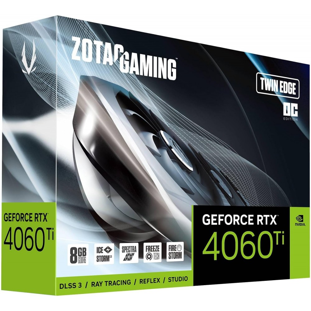 ZOTAC  RTX  4060 Ti Twin Edge OC 8GB GDDR6