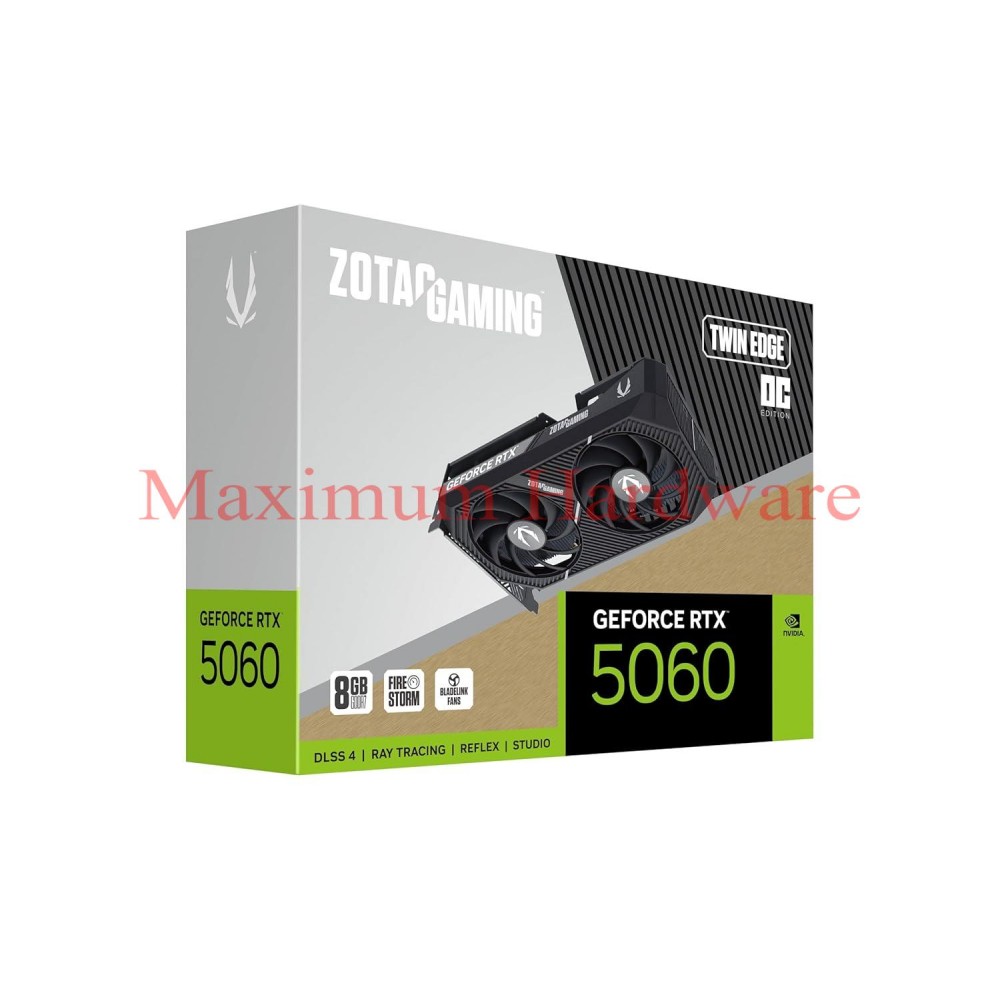 ZOTAC GAMING RTX 5060 TWIN EDGE OC 8GB GDDR7
