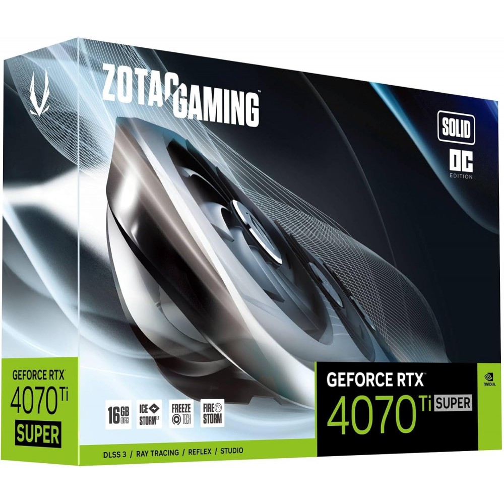ZOTAC RTX 4070 Ti SUPER SOLID OC 16GB GDDR6X