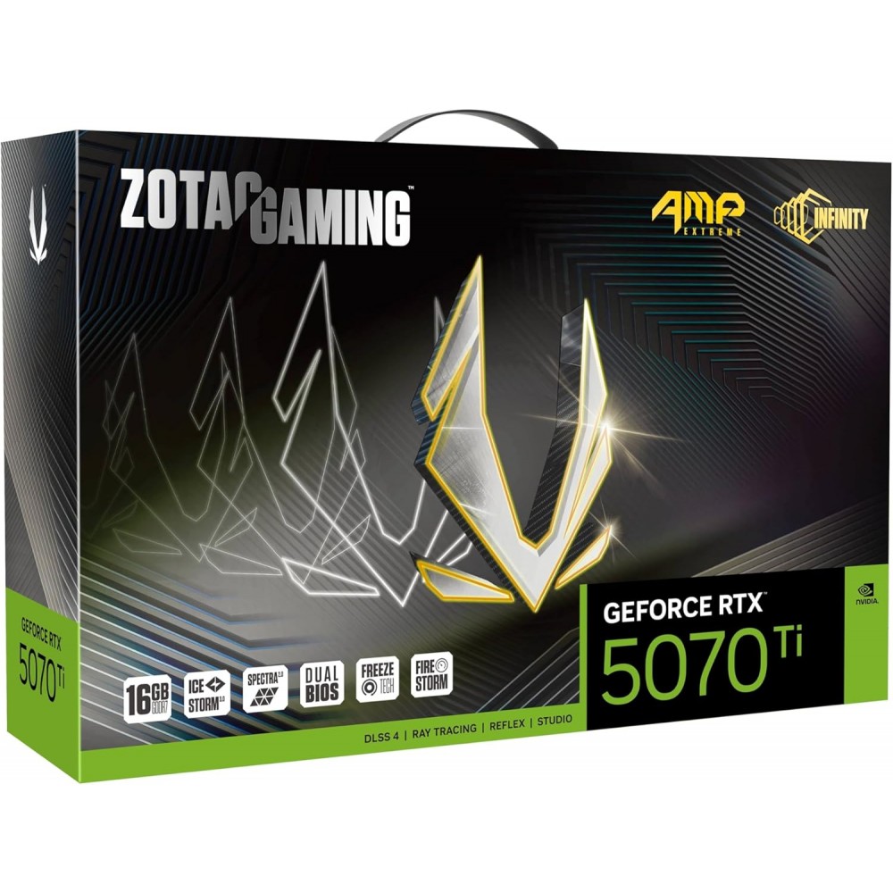 ZOTAC GeForce RTX 5070 TI AMP EXTREME INFINITY 16GB GDDR7 ZOTAC GeForce RTX 5070 TI AMP EXTREME INFINITY 16GB GDDR7