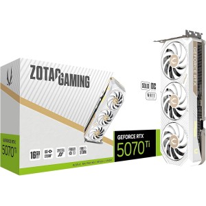 ZOTAC GeForce RTX 5070 TI SOLID CORE OC WHITE 16GB GDDR7