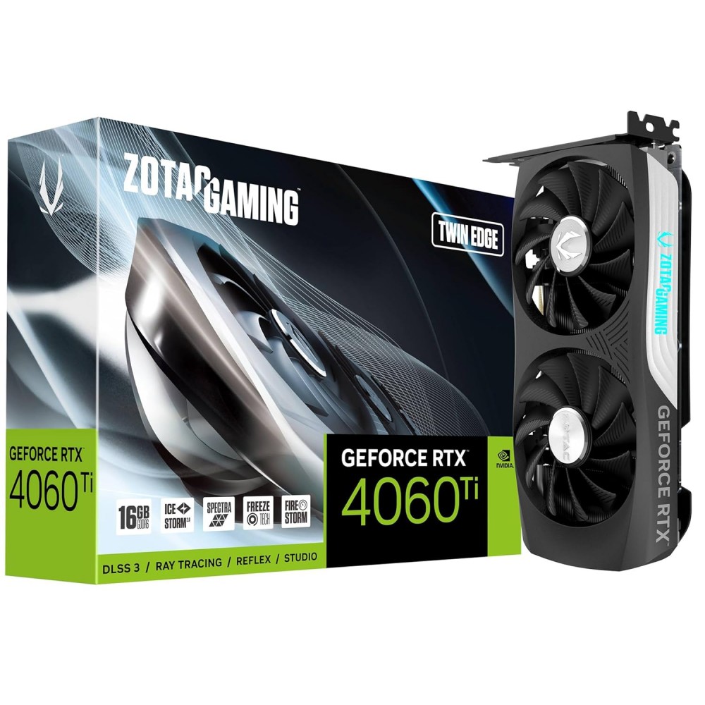 ZOTAC  RTX  4060 Ti Twin Edge 16GB GDDR6
