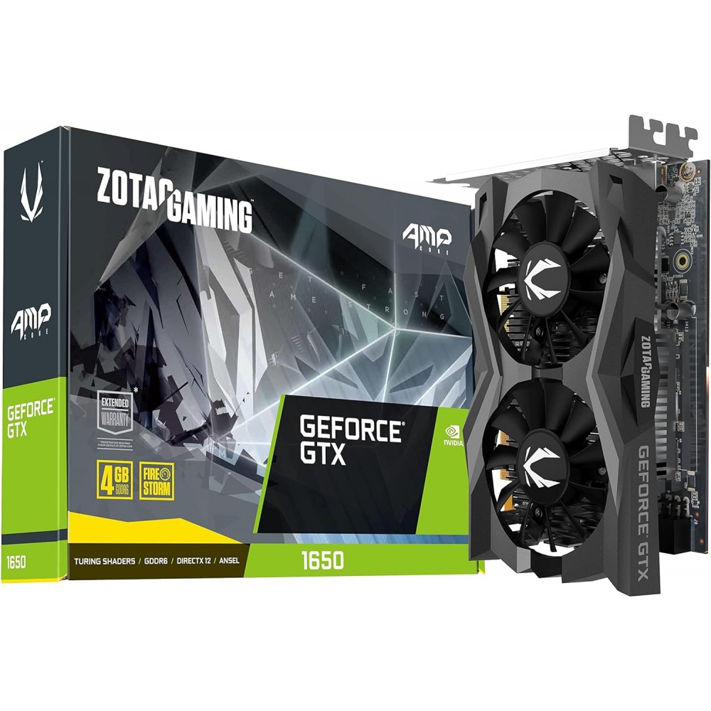 ZOTAC GTX 1650 AMP CORE 4GB GDDR6 ZOTAC GTX 1650 AMP CORE 4GB GDDR6