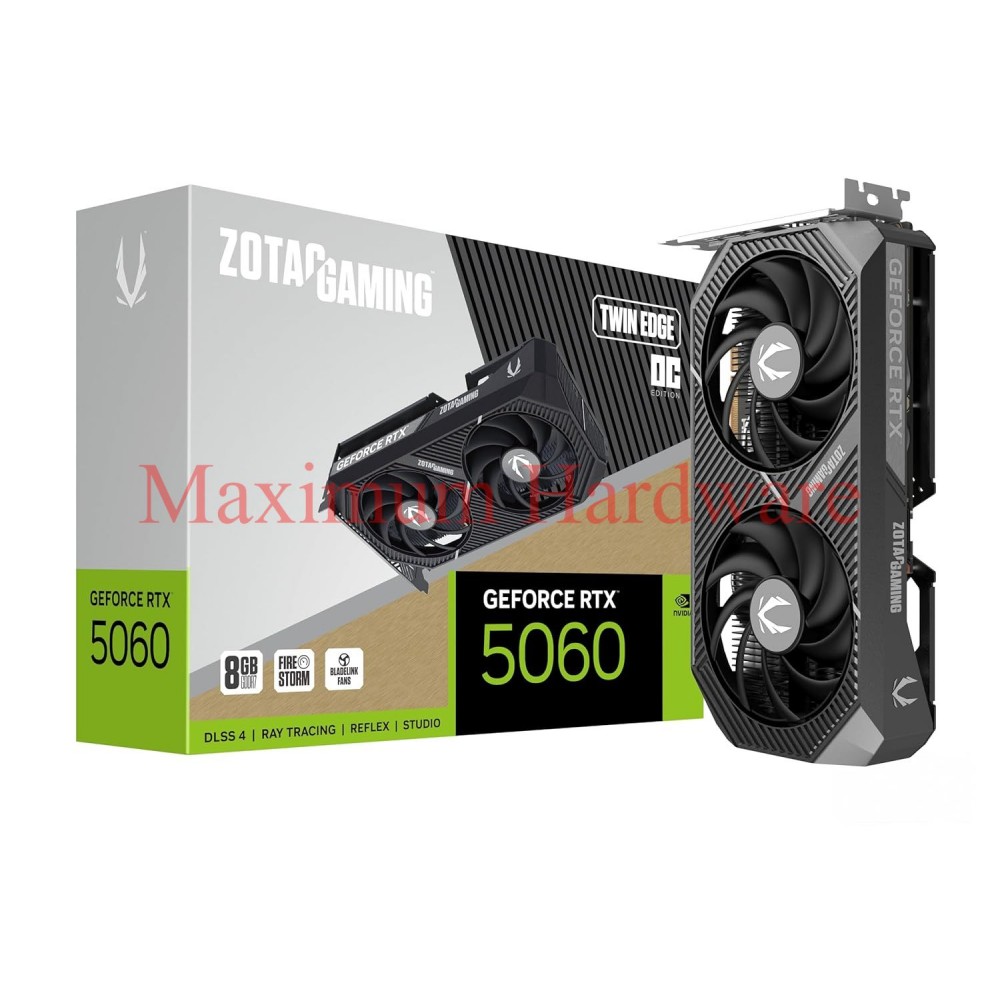ZOTAC GAMING RTX 5060 TWIN EDGE OC 8GB GDDR7