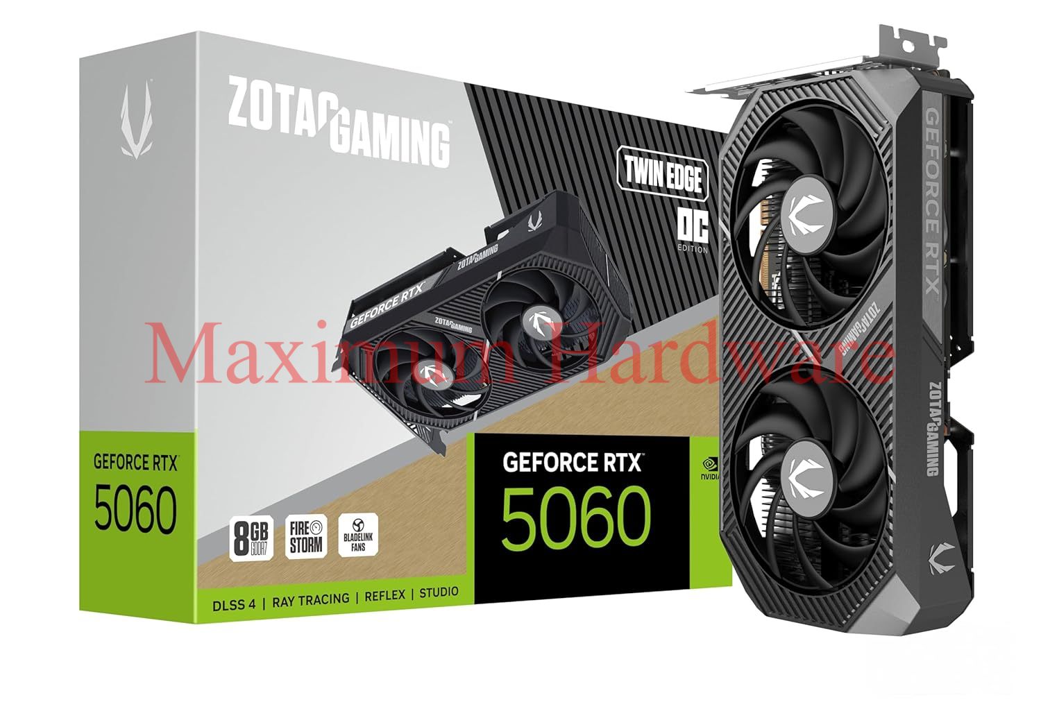 ZOTAC GeForce RTX 5060 TWIN EDGE OC 8GB GDDR7