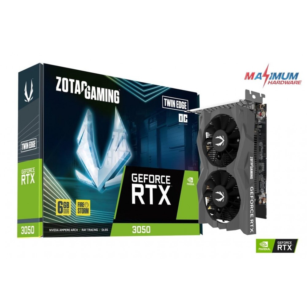 ZOTAC  RTX 3050 Twin Edge OC 6GB GDDR6