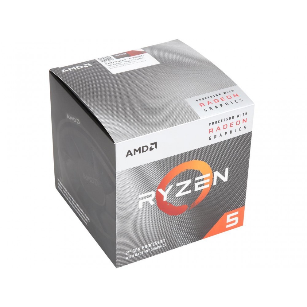 AMD Ryzen 5 3400G - 4Core 3.7GHz Processor