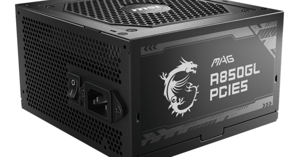 MSI MAG A850GL PCIE5 電源ユニット 850W