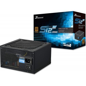 Seasonic S12III-550 - 550W - 80 plus Bronze Non-Moduler