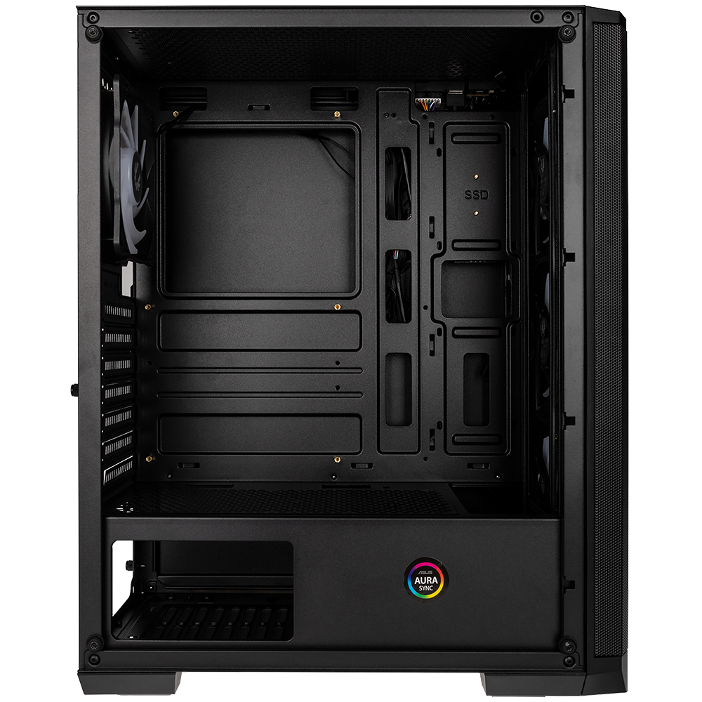 BITFENIX NOVA MESH SE TG Black + 600W 4 RGB FANS