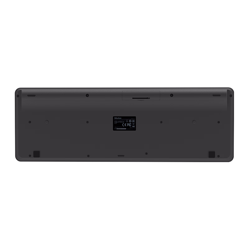 MeeTion MT-WK410 Wireless Ultra Thin Chocolate Keyboard